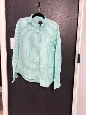 Vintage Baird McNutt for J. Crew Irish Linen Button Down